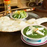 ほうれん草チーズカレーセット Saag Cheese Curry Set（New Delhi Spice）