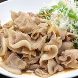 豚肉の生姜焼き炒め（おきらく食堂 西横浜店）