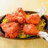 タンドリーチキン(2P)/Tandoori Chicken(2P)（アジアンダイニング＆バー ナマステ 戸越銀座店）