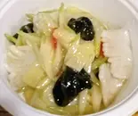 イカとセロリの塩味炒め（中国酒家 ホルモサ 新青山ビル）