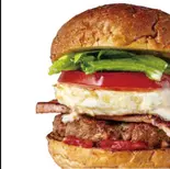 ベーコンエッグバーガー(JUICY BURGER)