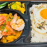贅沢海老と野菜カレーセット【EBI＆ VEGETABLE CURRY rice set】（アジト 大宮店）