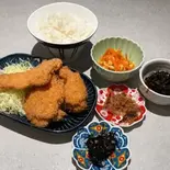 国産大山鶏の出汁カツ定食 Premium Daisen Chicken Dashi Cutlet Set（栄養モンスター.）