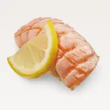 生サーモン炙り塩レモン（すしのみさきや 横浜スカイビル店）