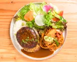 長崎和牛入りハンバーグトルコライス（長崎トルコライス食堂）