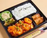 エビと玉子チリソース弁当(虾玉子便当)（萬来仙閣）