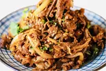 ラム肉のクミン炒め(攻然羊肉)（宏福楼）
