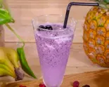 ブルーベリースムージー Blueberry Smoothie（Nepali Kitchen ＆ Spice House今里店）