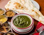 チキンほうれん草カレーセット(インドレストラン&バー シヴァジ)