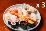 寿司 上 大盛 33貫 ボリュームセット（寿司と○○喜酔）