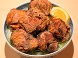 本当に美味しい唐揚げ丼（銀座 鼓空）