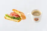 プレミアムホットサンド BLTセット(サンマルクカフェ&茶 目黒東口店)