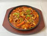 テナガタコ炒め（韓国料理Kokio Chicken北赤羽店）