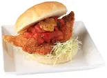 トマトベジ フィッシュバーガー(ハーフサイズ)(極海)