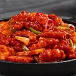 タコといかの炒め定食(ライス付)（さかうえのポチャ）