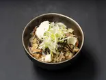〆のバターしじみ丼（生しじみラーメン『オルニ』恵比寿店）
