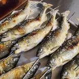 天然あゆの塩焼き（和のごはん みかづき）