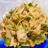 手工凉皮  リャン ピ- 風味凉皮(手作り)（無双タピオカ 蘭州牛肉麵）