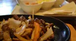 ビーフファヒータス BeefFajitas（Tacos Mexican-クスコカフェ）
