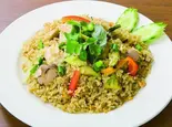 グリーンカレーチャーハン/Fried rice with Green Curry（アジアティーク 立川店）
