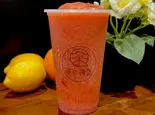 M 完熟ストロベリー紅茶スムージー（新商品発売！完熟果物ナタデココ！台湾発スムージー 王子店 New product release！ Ripe fruit natadecoco！）