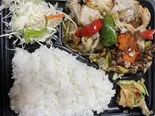 豚肉とキャベツの味噌炒め弁当（紹興飯店）