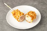 ポテトモッツッレラチーズ＆ソーセージ米ハットグ(ハーフ＆ハーフ) /포테이토 하프 핫도그（ネネチキンあけぼのばし店）