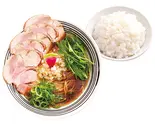鯛出汁ちゃあしゅう 醤油らーめん 白ご飯セット（鯛出汁らーめん 琴ね 西九条店）