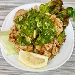 ねぎ塩だれからあげ(大盛)10個入り（大分からあげわん 鴫野西店）