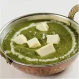 ほうれん草パニールカレー Spinach paneer curry(サンギタカレー)