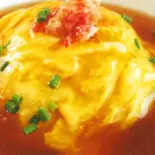 カニ玉丼/Crabment omelet on rice(中華料理 龍門)