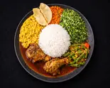 ライス＆カレー(Rice＆Curry)（OSHIN LANKA FOOD＆RESTAURANT）