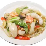 海鮮三種のあんかけ焼きそば（味菜家）
