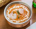 ブラウンバターマサラカレー Prawn Butter Masala Curry（インディアンキッチン＆バー鮫洲店INDIAN KITCHEN＆BAR SAMEZU）