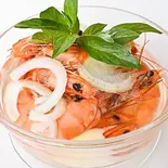 海老のビール蒸し(6尾)（ベトナム料理店ビーベト Vị Việt）