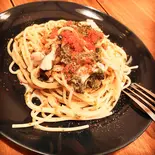 海苔のクリームパスタ（COQ DINER）