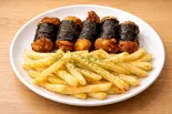 海苔巻きチキン&ポテトセット(千成鮨)