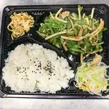 牛肉とピーマン炒めお弁当（点心楼 台北）