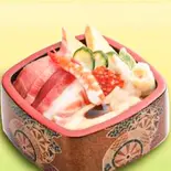 ちらし箱寿司（寿司処 菱膳 六本木店）