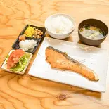 灰干し鮭定食（ひもの野郎八重洲店）