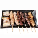 串焼き盛り合わせ10本(ビルマ 居酒屋)