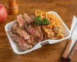 パワーステーキ弁当400g（ステーキマックス 江古田店）