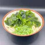 わかめうどん(麺匠酒場ひらお)
