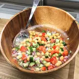ひよこ豆の具沢山サラダ（DELICO）