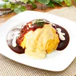 とろ～りチーズ＆ 【デミ】オムライス≪4288≫（デリズ京急鶴見店）