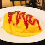 コンソメピラフのめちゃ旨オムライス!(珈琲はうす あんず村)