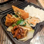 角鹿チャイナボックス(鶏肉の甘酢)（中華酒家飯店 角鹿）