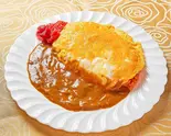 オムライスカレー（カレー屋さん よくばりカレー）