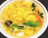 野菜と卵のスープ Vegetable ＆ Egg Soup（心意）