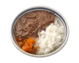 カレー丼(ミニ)とお蕎麦(温)のセット（新八）